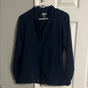 Women's Navy scrub Jacket